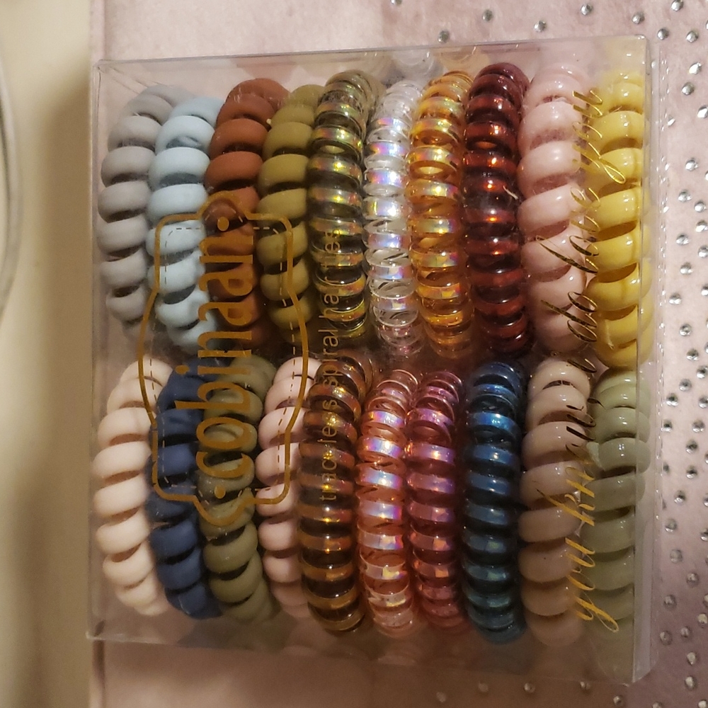 Spiral Hair Ties 20 Count